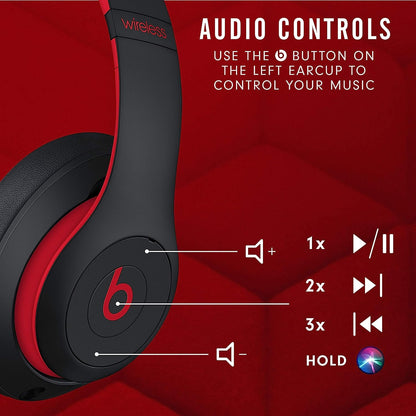 Beats Studio3 - Auriculares inalámbricos con cancelación de ruido