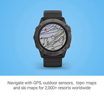 Garmin - Fenix 6X Sapphire