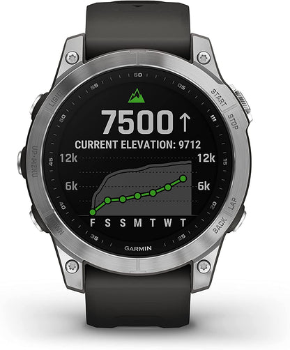 Garmin - Fenix 7 Plateado