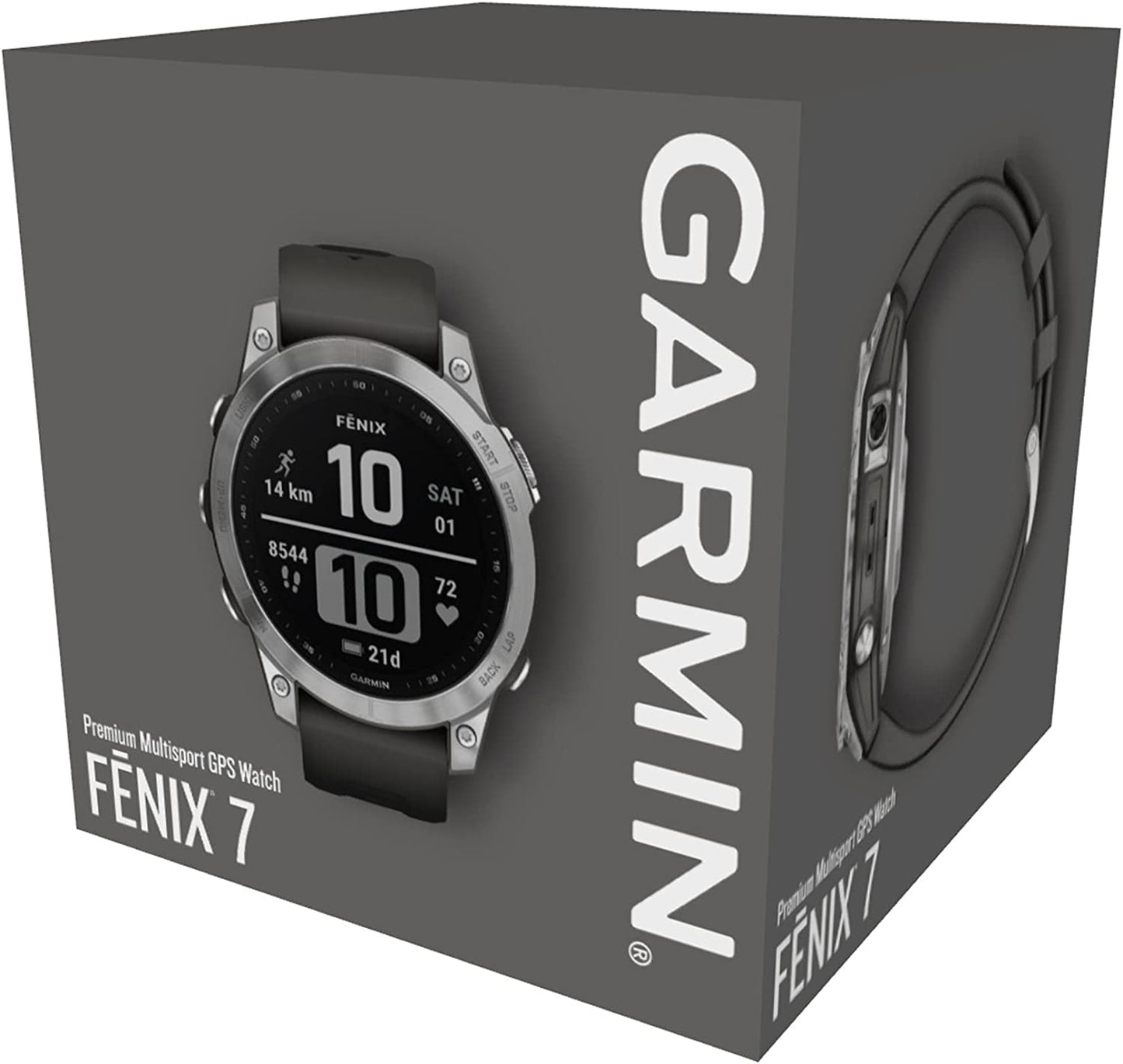 Garmin - Fenix 7 Plateado