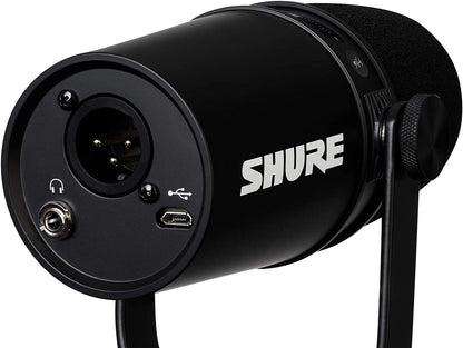 Micrófono USB para podcasting MV7 Negro Shure