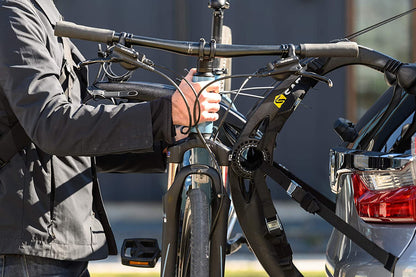 Portabicicletas para maletero 2 bicicletas | Color negro