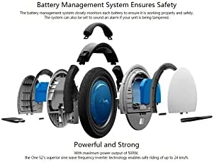 Monociclo eléctrico de batería individual de 155 WH